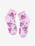 My Melody Heart Button Ankle Socks, , hi-res