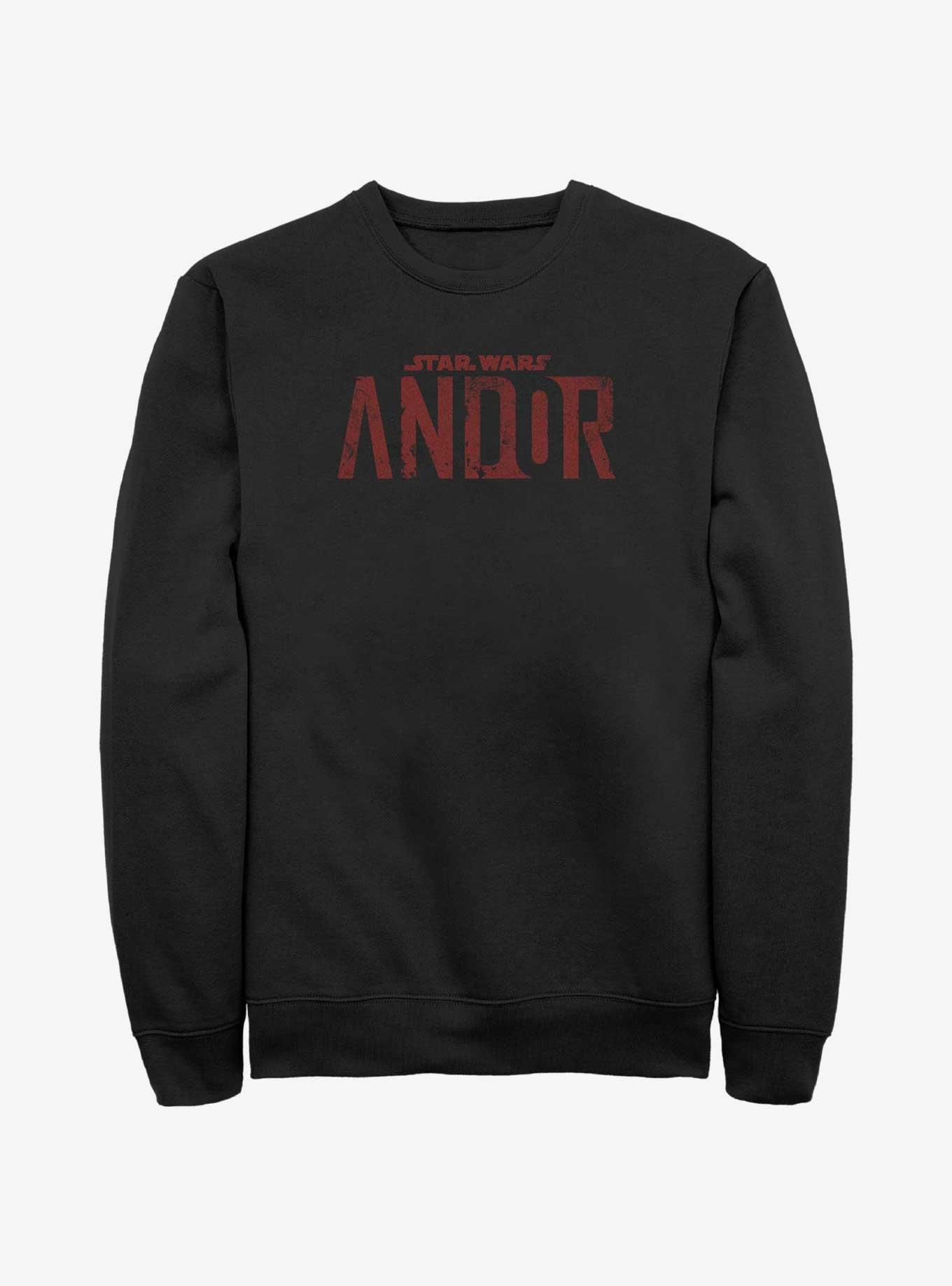 Star Wars Andor Logo Sweatshirt, BLACK, hi-res