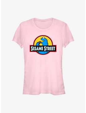 Sesame Street Cookie Monster Logo Sign Girls T-Shirt, , hi-res