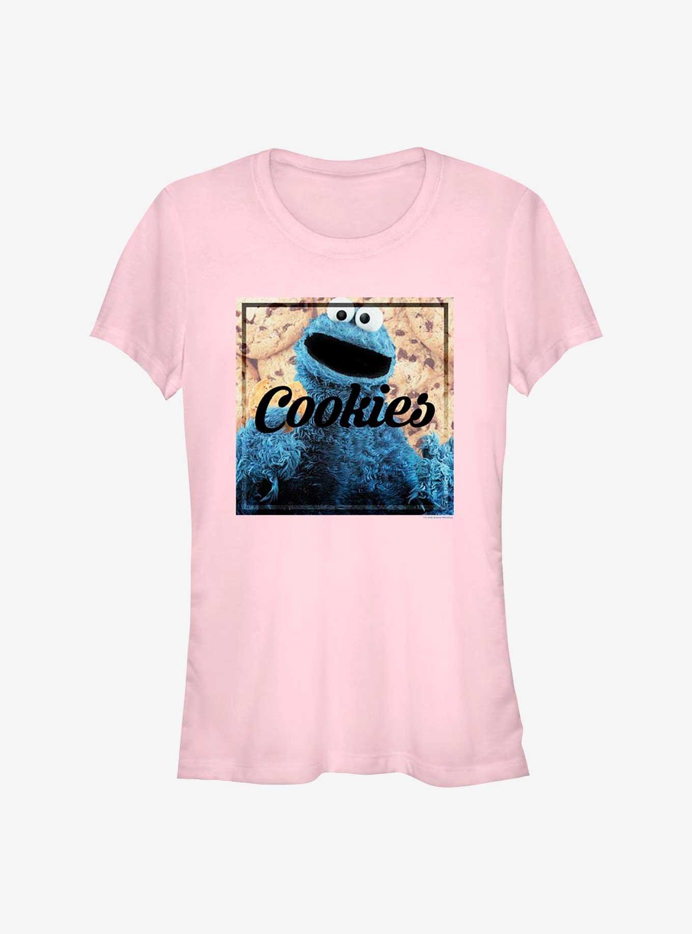 Sesame Street Cookies Girls T-Shirt, LIGHT PINK, hi-res