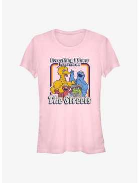 Sesame Street Everything I Know Girls T-Shirt, , hi-res