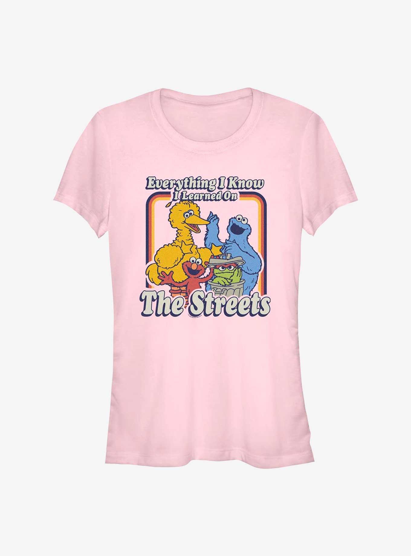 Sesame Street Everything I Know Girls T-Shirt, , hi-res