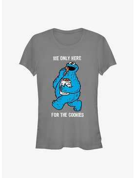 Sesame Street Only Here For Cookies Girls T-Shirt, , hi-res