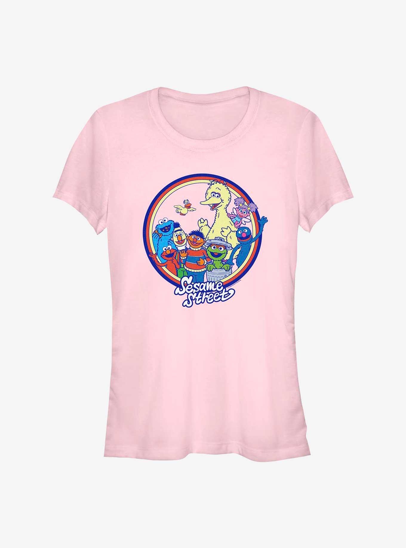 Sesame Street Group Pose Girls T-Shirt, , hi-res