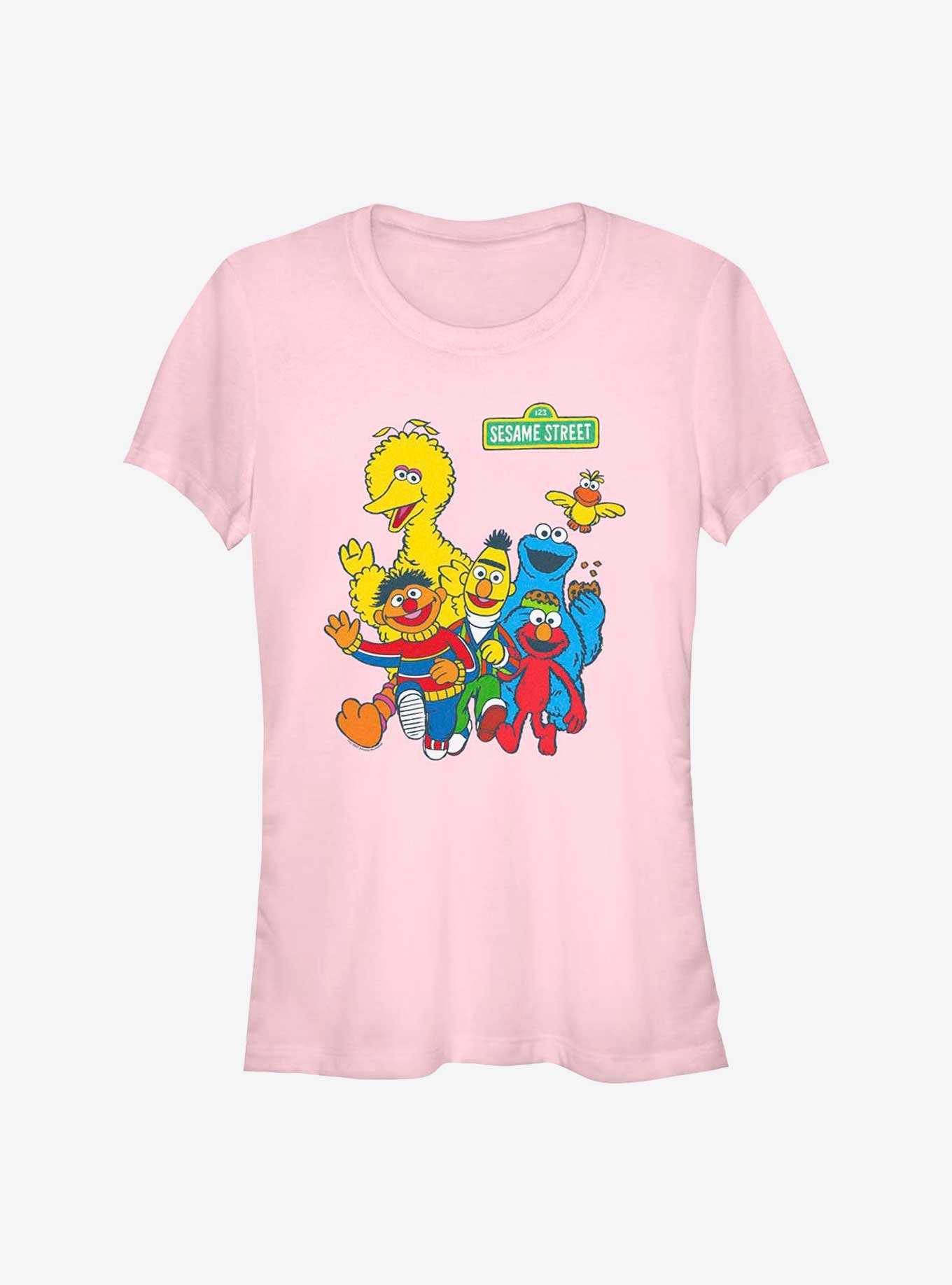 Sesame Street Happy Bunch Girls T-Shirt, , hi-res