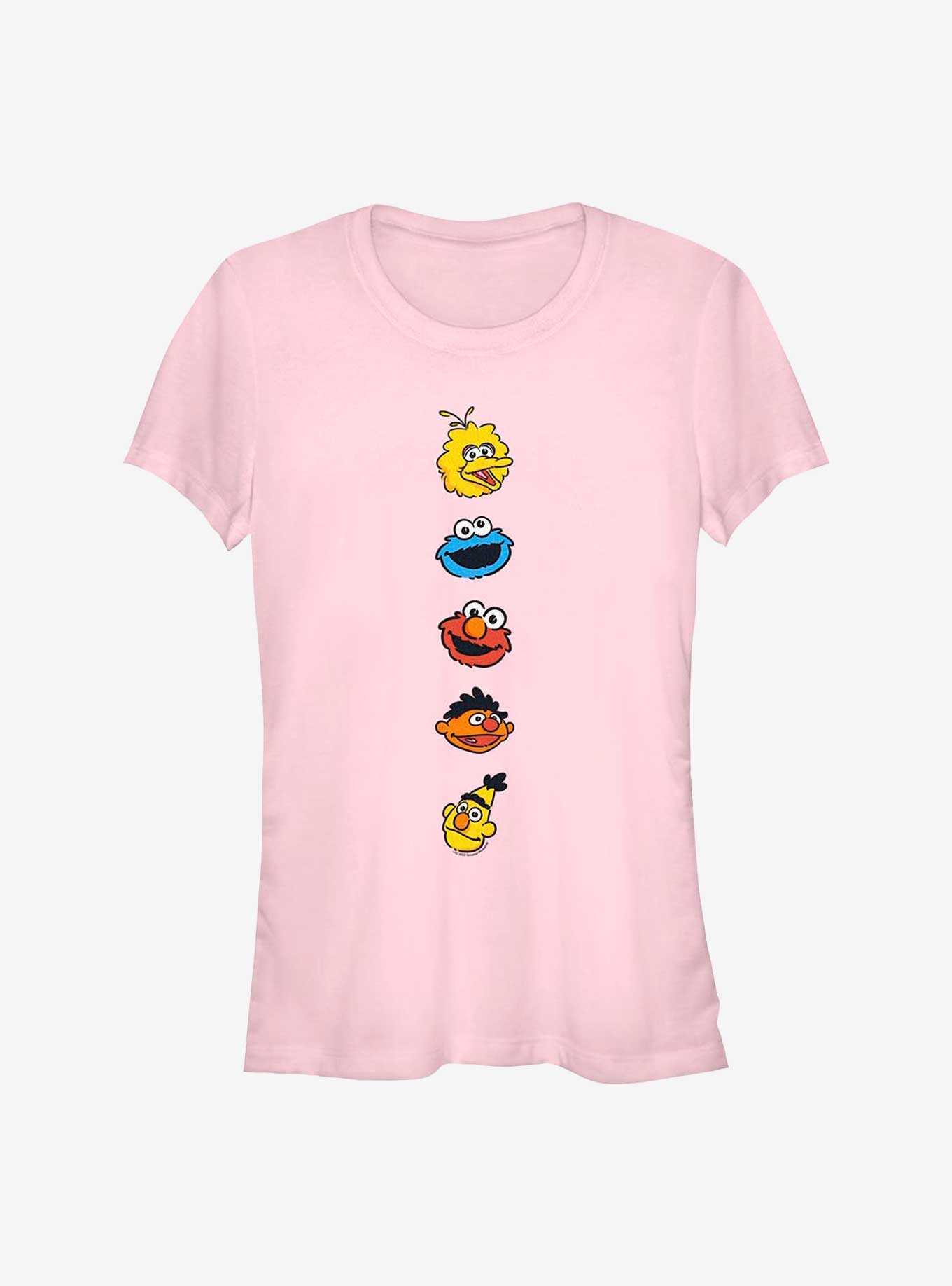 Sesame Street Iconic Faces Girls T-Shirt, , hi-res