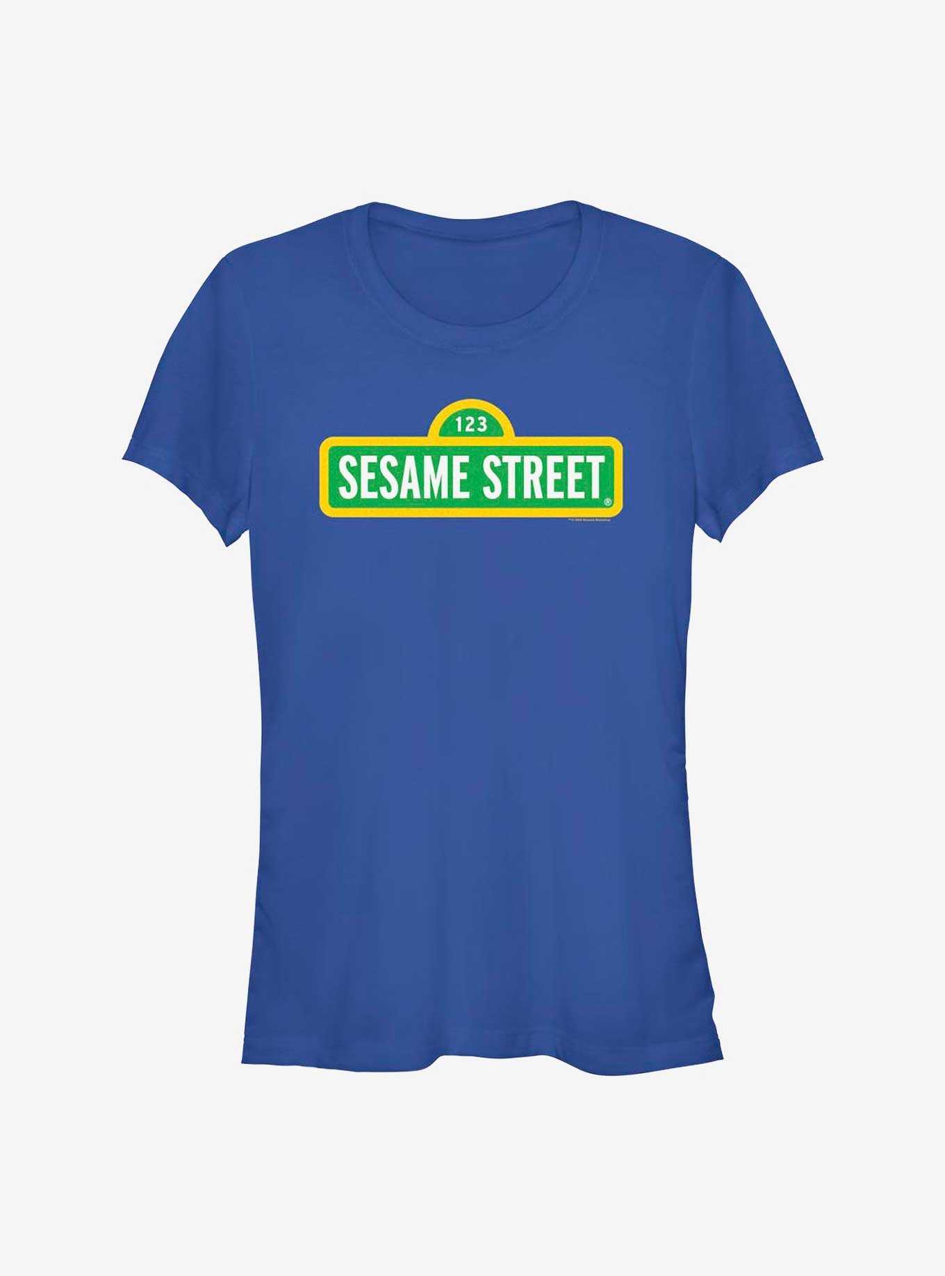 Sesame Street Sign Logo Girls T-Shirt, , hi-res