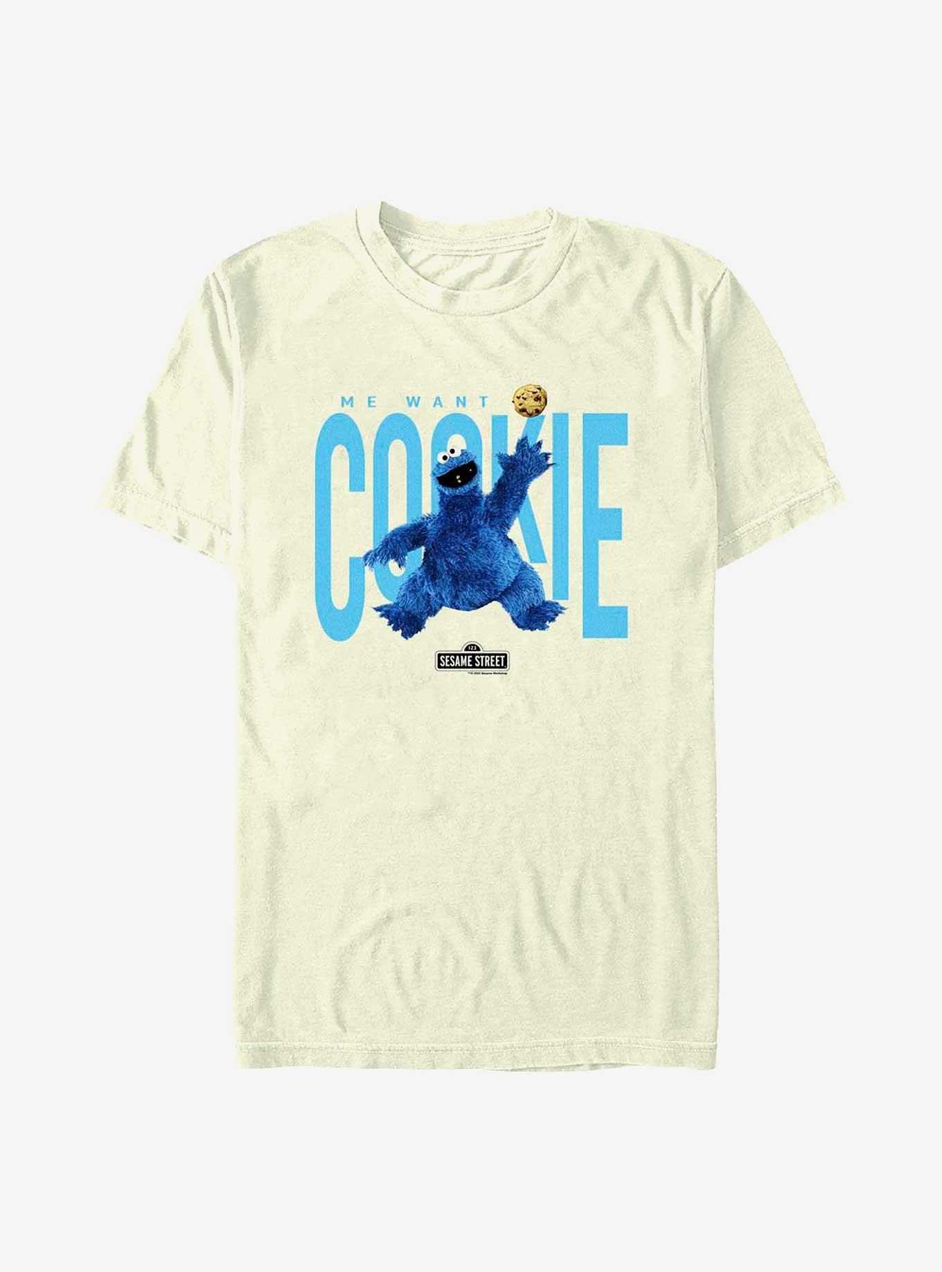 Sesame Street Air Cookie T-Shirt, NATURAL, hi-res