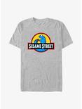 Sesame Street Cookie Monster Logo Sign T-Shirt, ATH HTR, hi-res