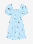 Disney Peter Pan Flying Allover Print Smock Dress - BoxLunch Exclusive, LIGHT BLUE, hi-res