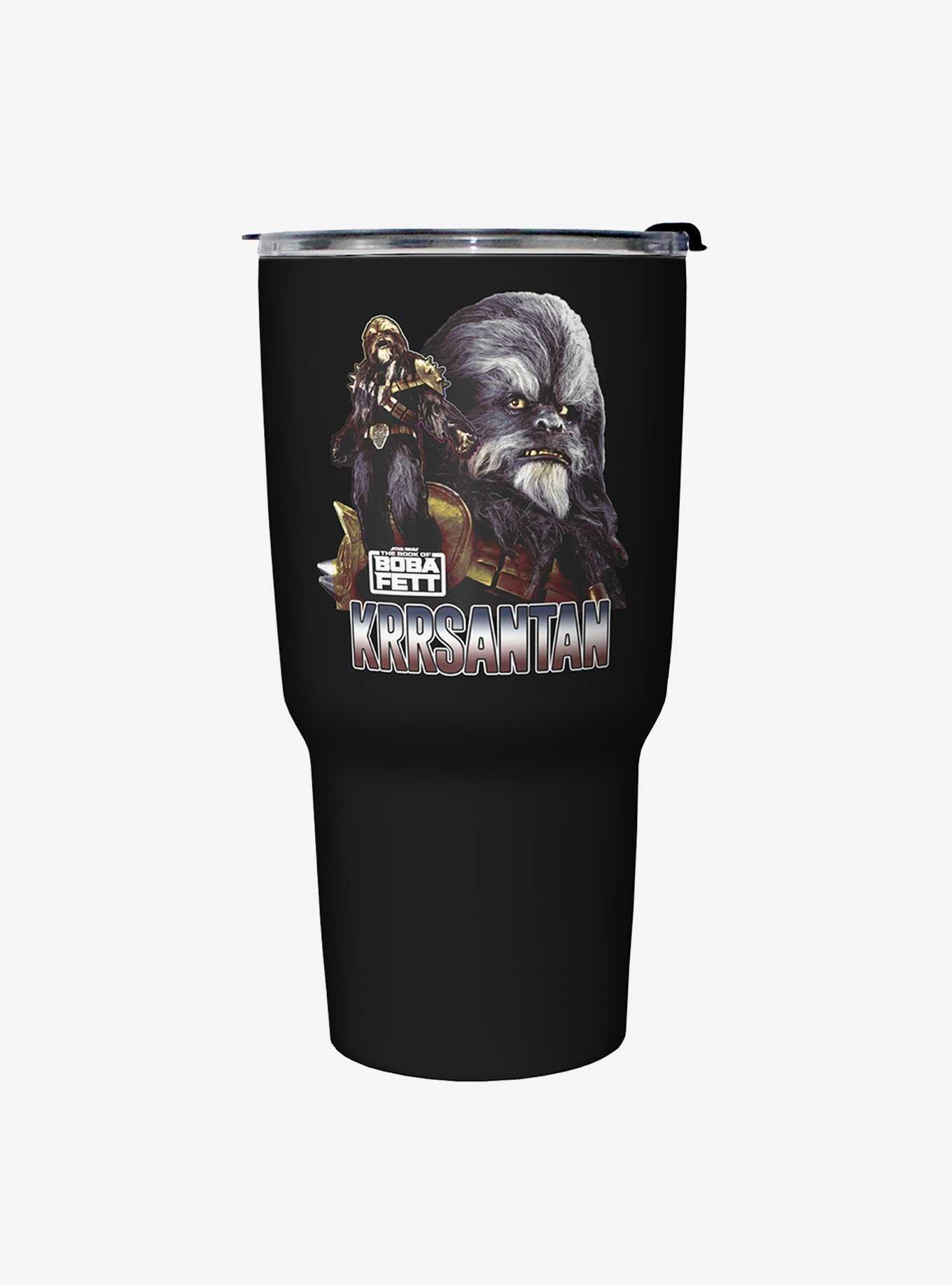Star Wars The Book of Boba Fett Questions Later Black Stainless Steel Travel Mug, , hi-res