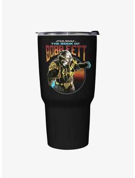 Star Wars The Book of Boba Fett Stay The Course Black Stainless Steel Travel Mug, , hi-res