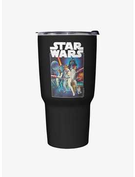 Star Wars Star Wars Poster Black Stainless Steel Travel Mug, , hi-res