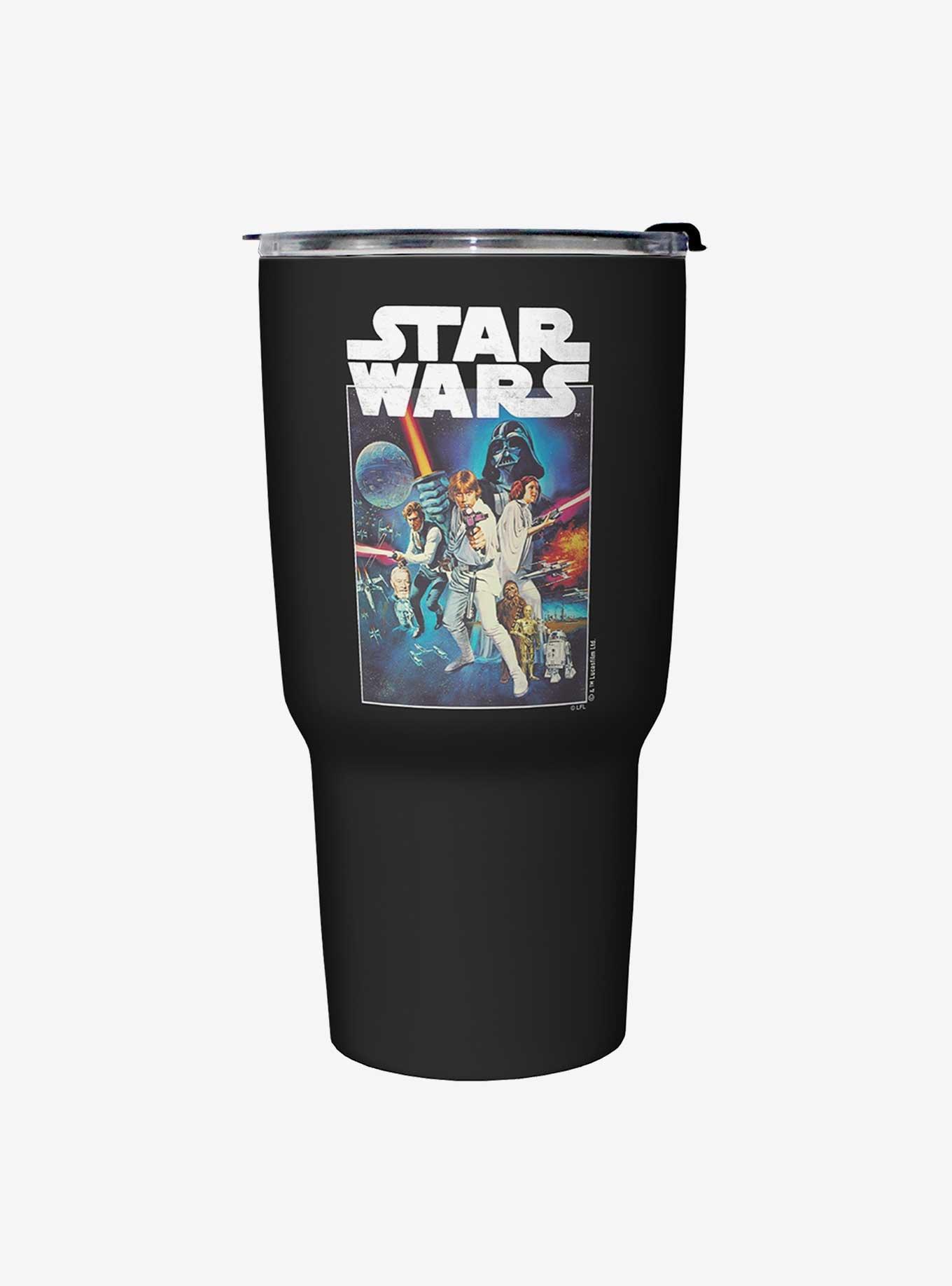 Star Wars Star Wars Poster Black Stainless Steel Travel Mug, , hi-res