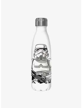 Star Wars Storm Trooper Suit White Stainless Steel Water Bottle, , hi-res