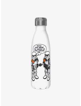 Star Wars Droid Whoops White Stainless Steel Water Bottle, , hi-res