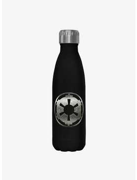 Star Wars Empire Logo Black Stainless Steel Water Bottle, , hi-res