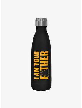 Star Wars Fathers Day Black Stainless Steel Water Bottle, , hi-res