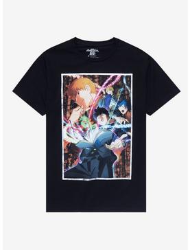 Mob Psycho 100: Reigen The Miraculous Unknown Psychic Silver Double-Sided T-Shirt, , hi-res