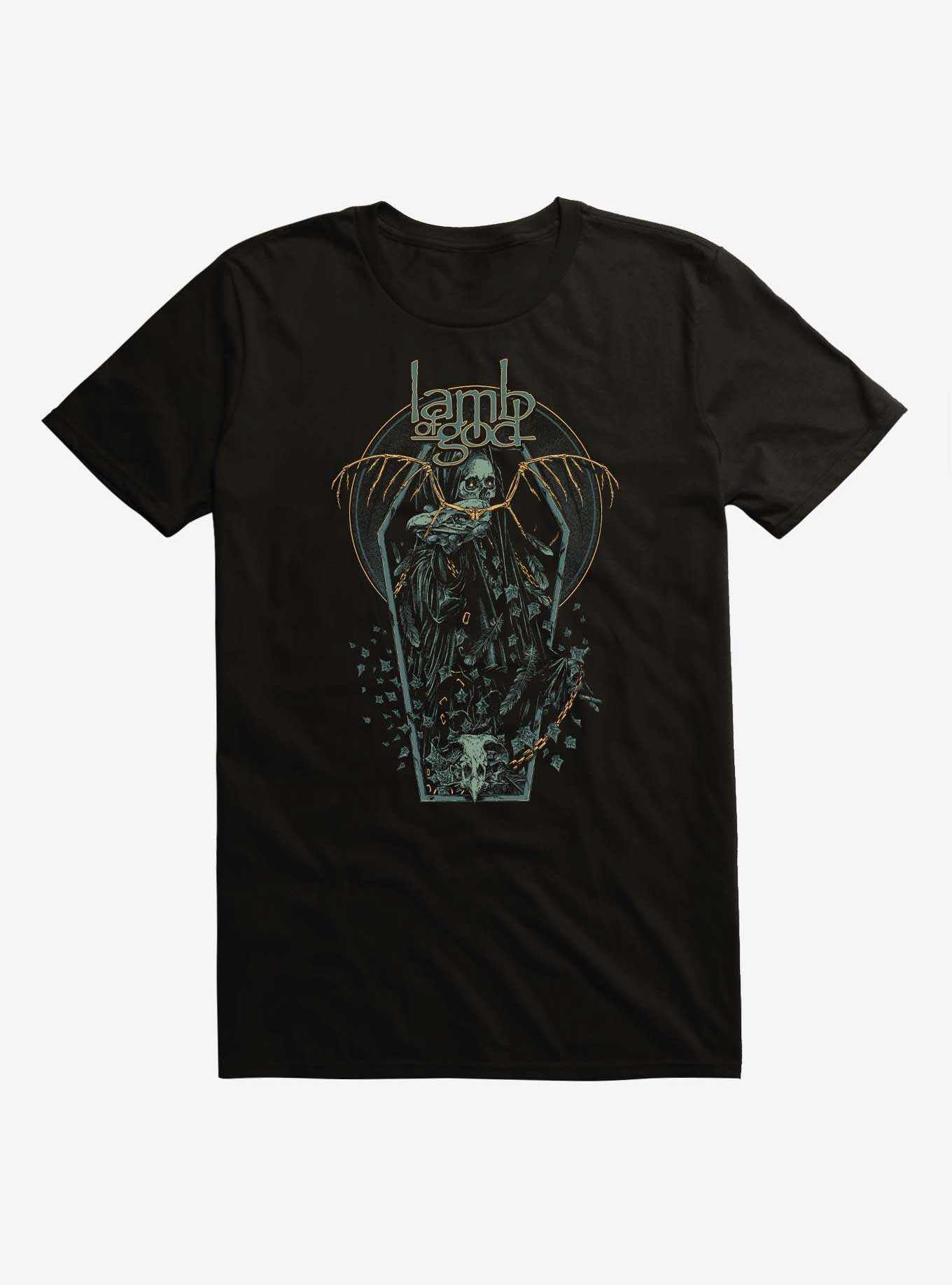 Lamb Of God Death's Coffin T-Shirt, , hi-res