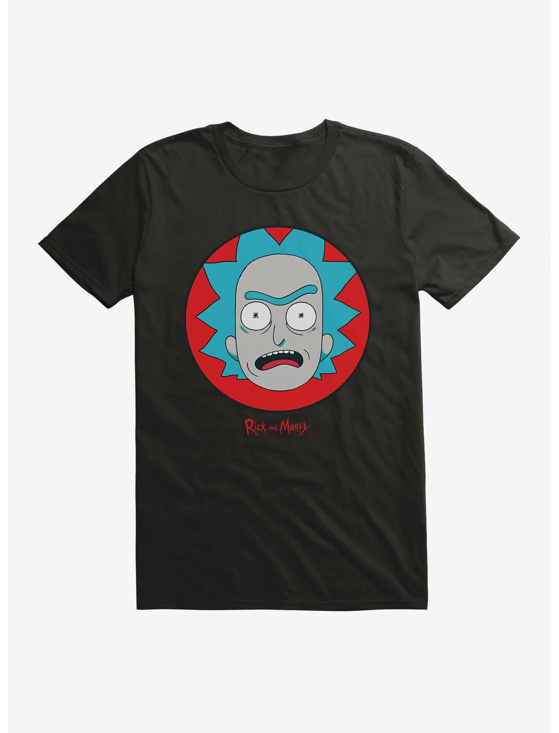 Rick And Morty Stunned Rick Icon T-Shirt, , hi-res