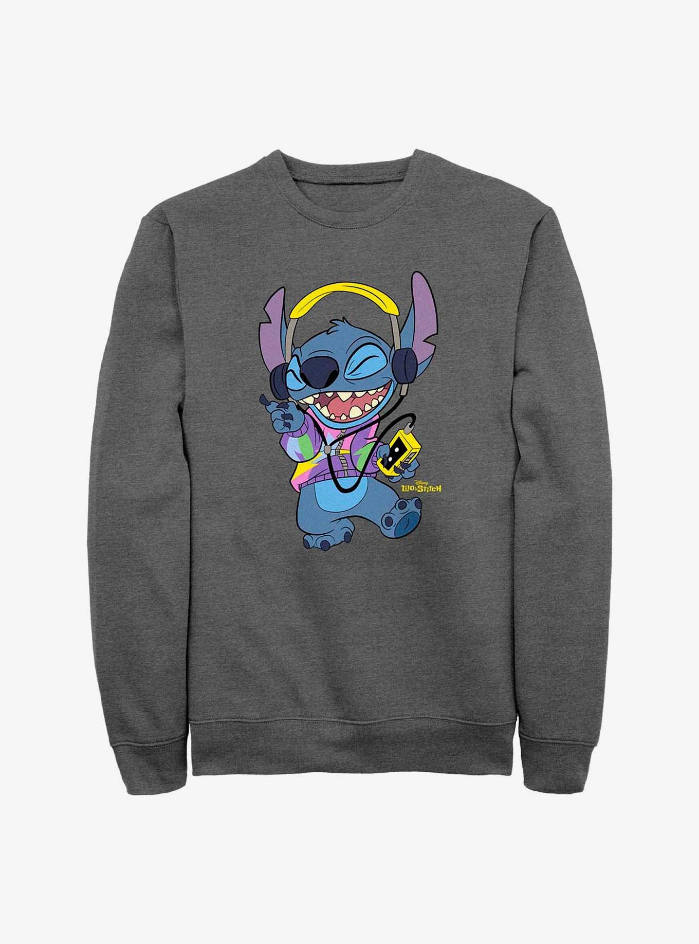 Disney Lilo & Stitch Rockin' Stitch Sweatshirt, , hi-res