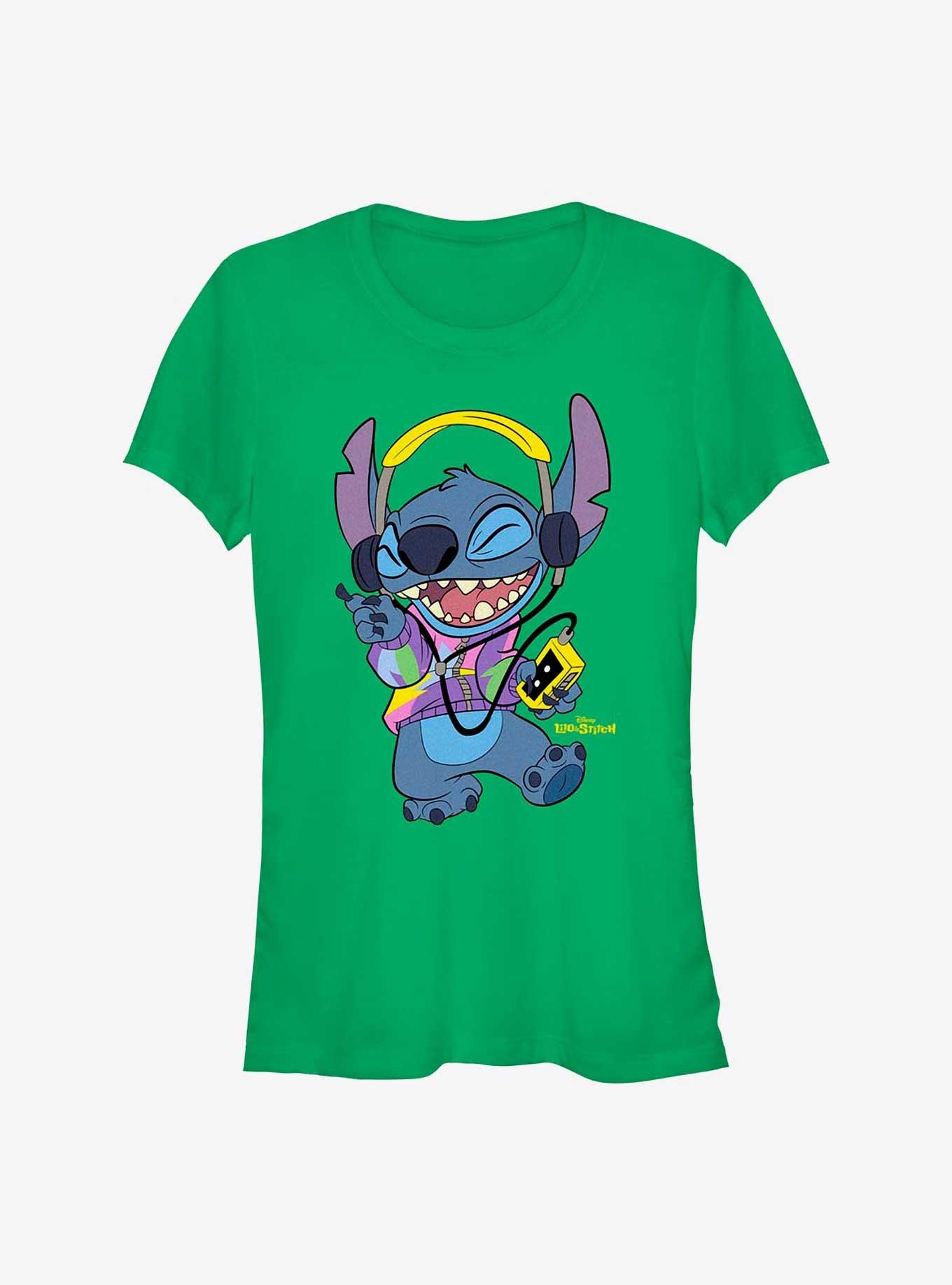 Disney Lilo & Stitch Rockin' Stitch Girls T-Shirt, , hi-res