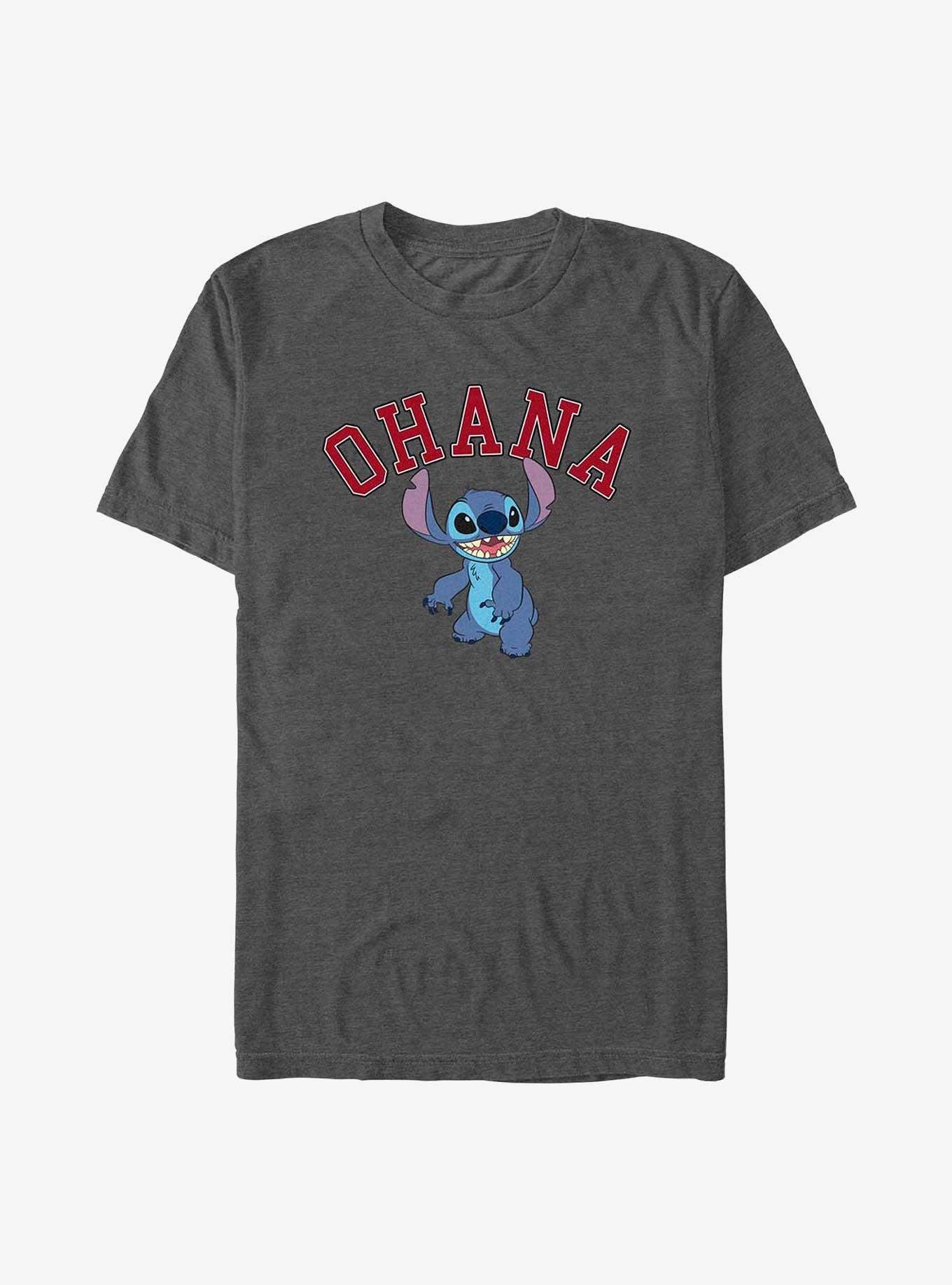 Disney Lilo & Stitch Ohana Collegiate T-Shirt, , hi-res