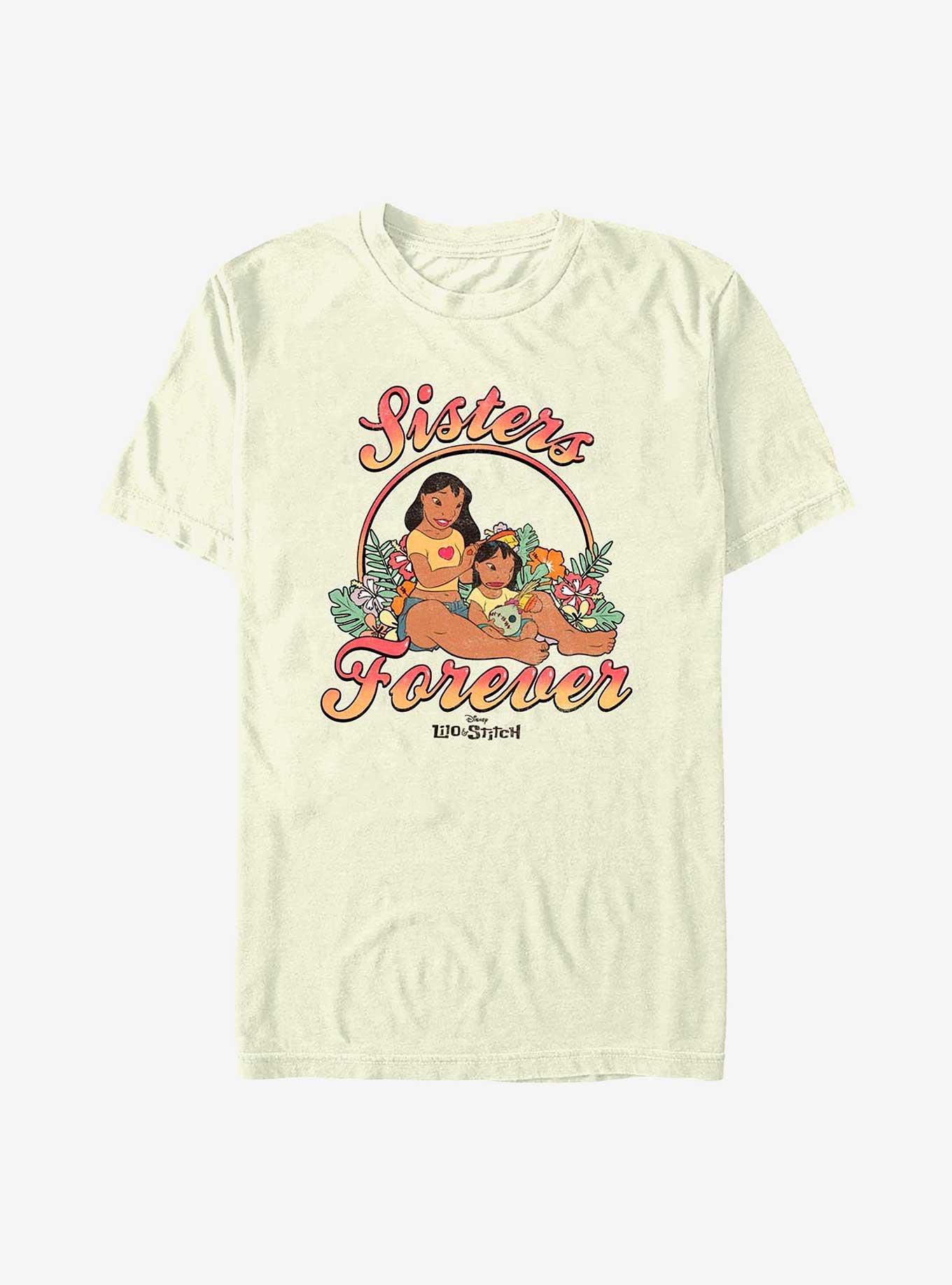 Disney Lilo & Stitch Sisters Forever T-Shirt - BEIGE/TAN | Hot Topic