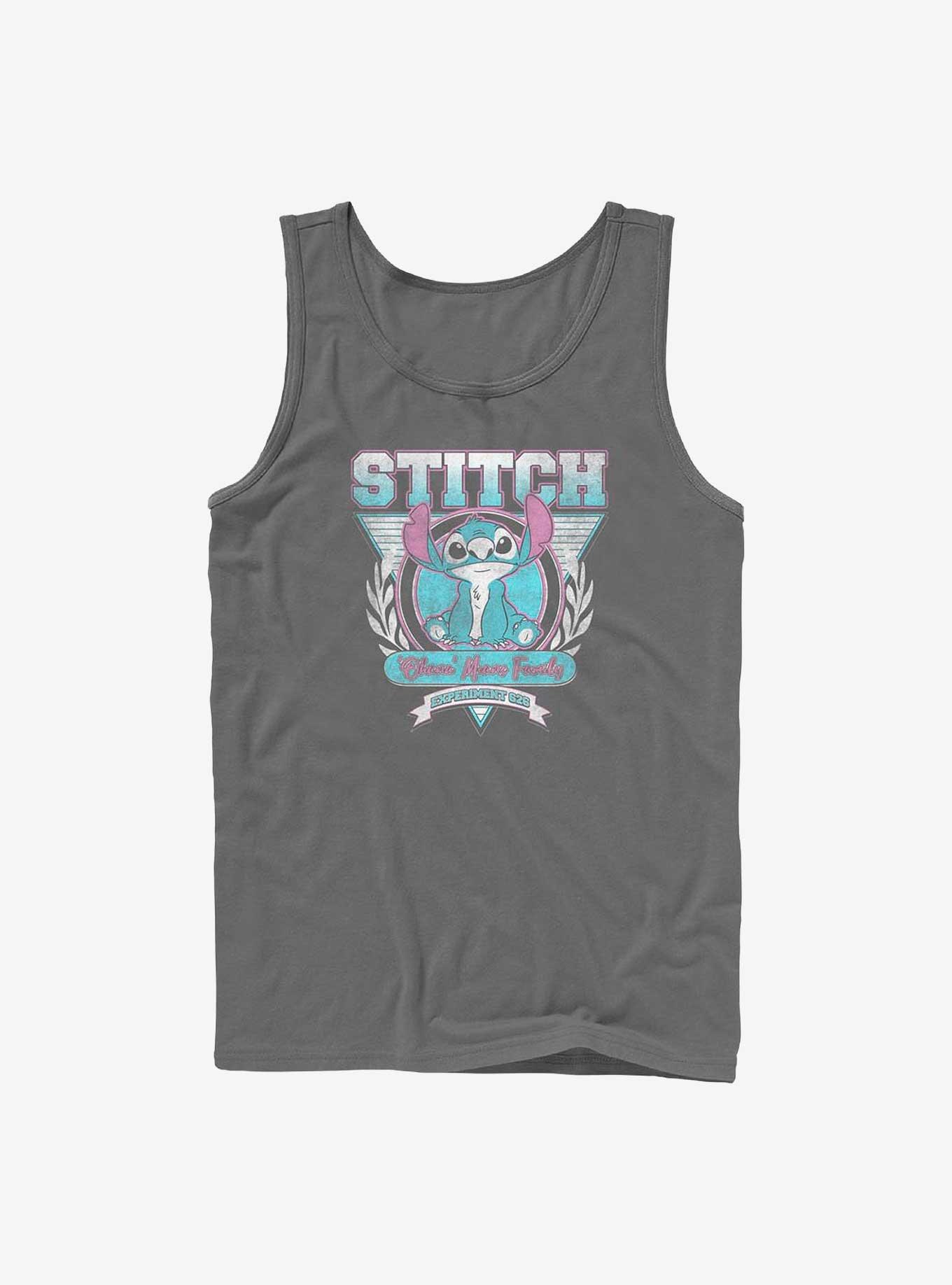 Disney Lilo & Stitch Ohana Means Family Tank, CHARCOAL, hi-res