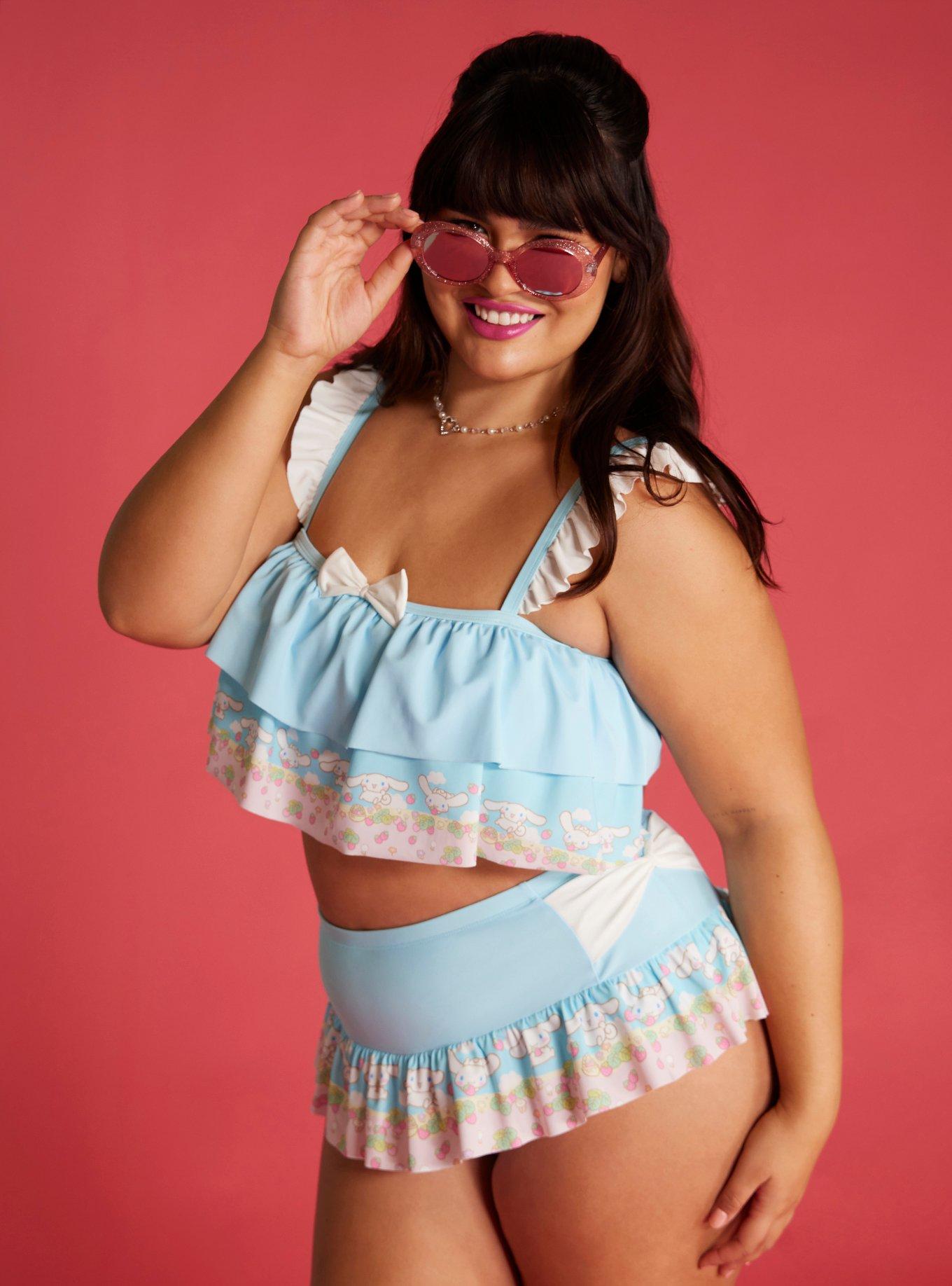 Buy Halo Ruffle Two Piece Swimsuits 2023 Online