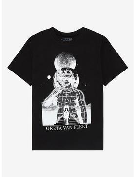Plus Size Greta Van Fleet Moon Statue T-Shirt, , hi-res