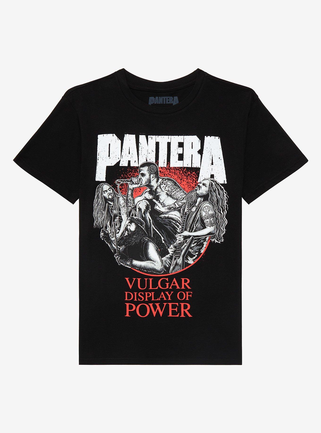 Pantera Vulgar Display Of Power T-Shirt, BLACK, hi-res