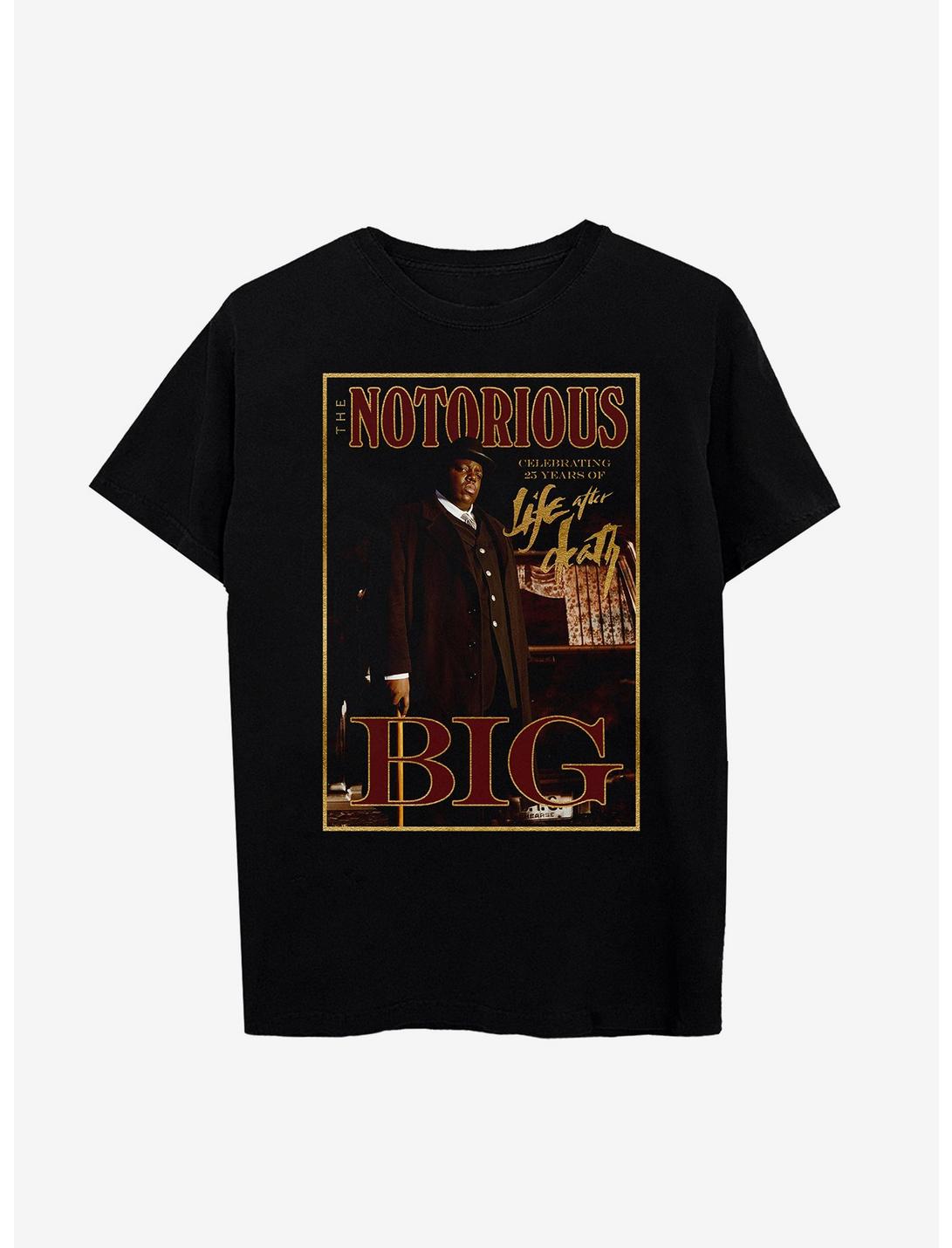 The Notorious B.I.G. Life After Death Anniversary T-Shirt, BLACK, hi-res