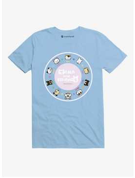 Tama And Friends Cat Circle Group T-Shirt, , hi-res