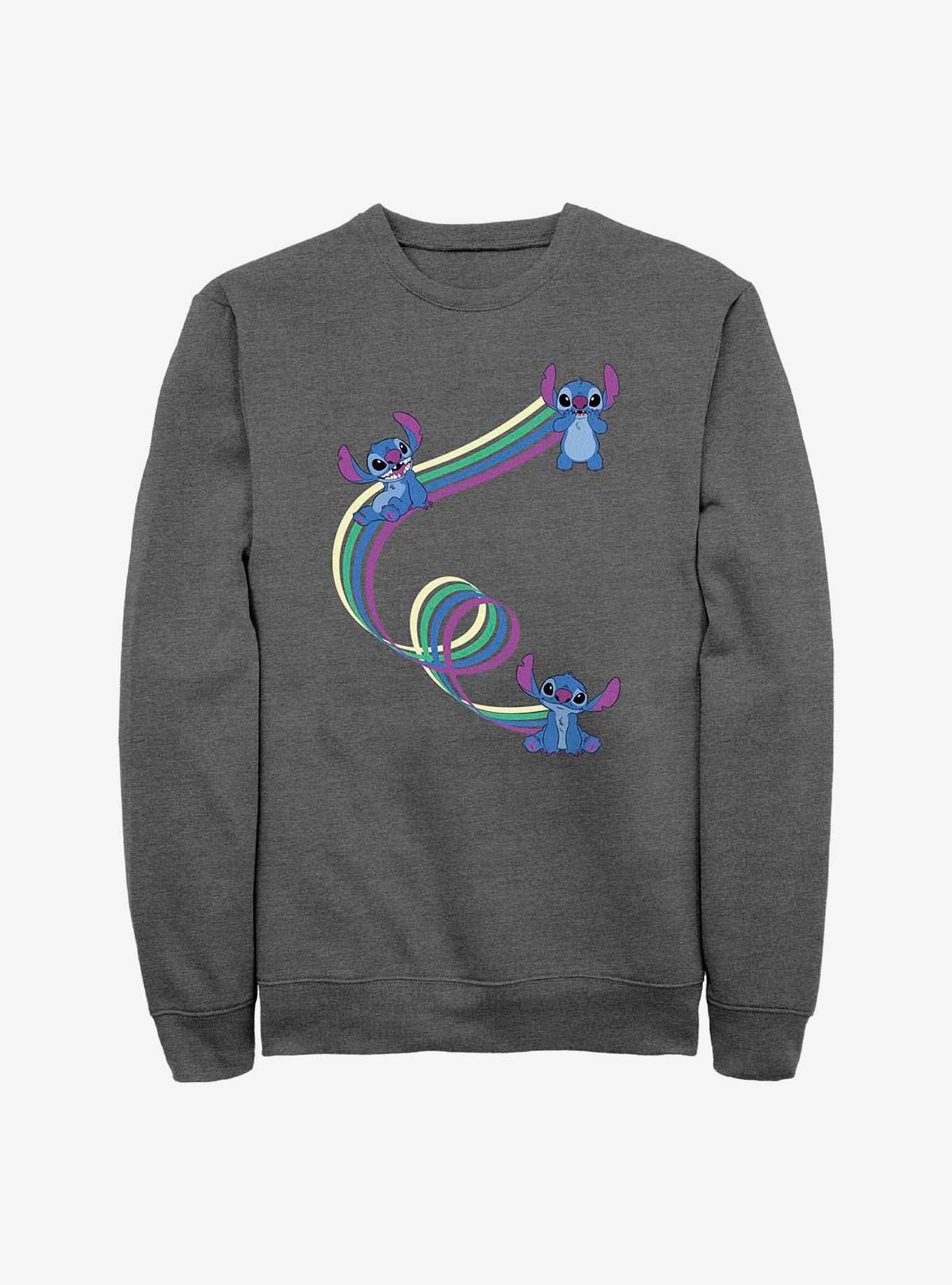 Disney Lilo & Stitch Ribbon Stitches Sweatshirt, , hi-res