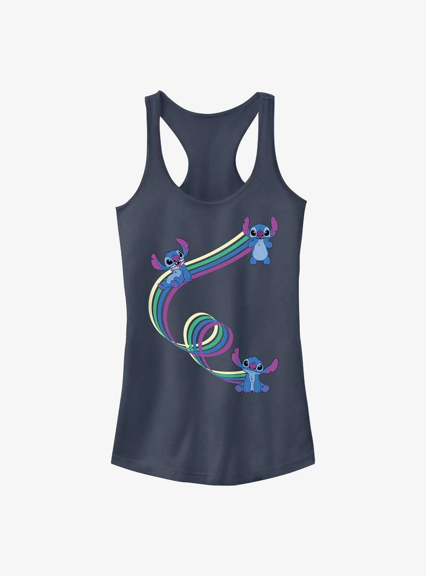 Disney Lilo & Stitch Ribbon Stitches Girls Tank, , hi-res