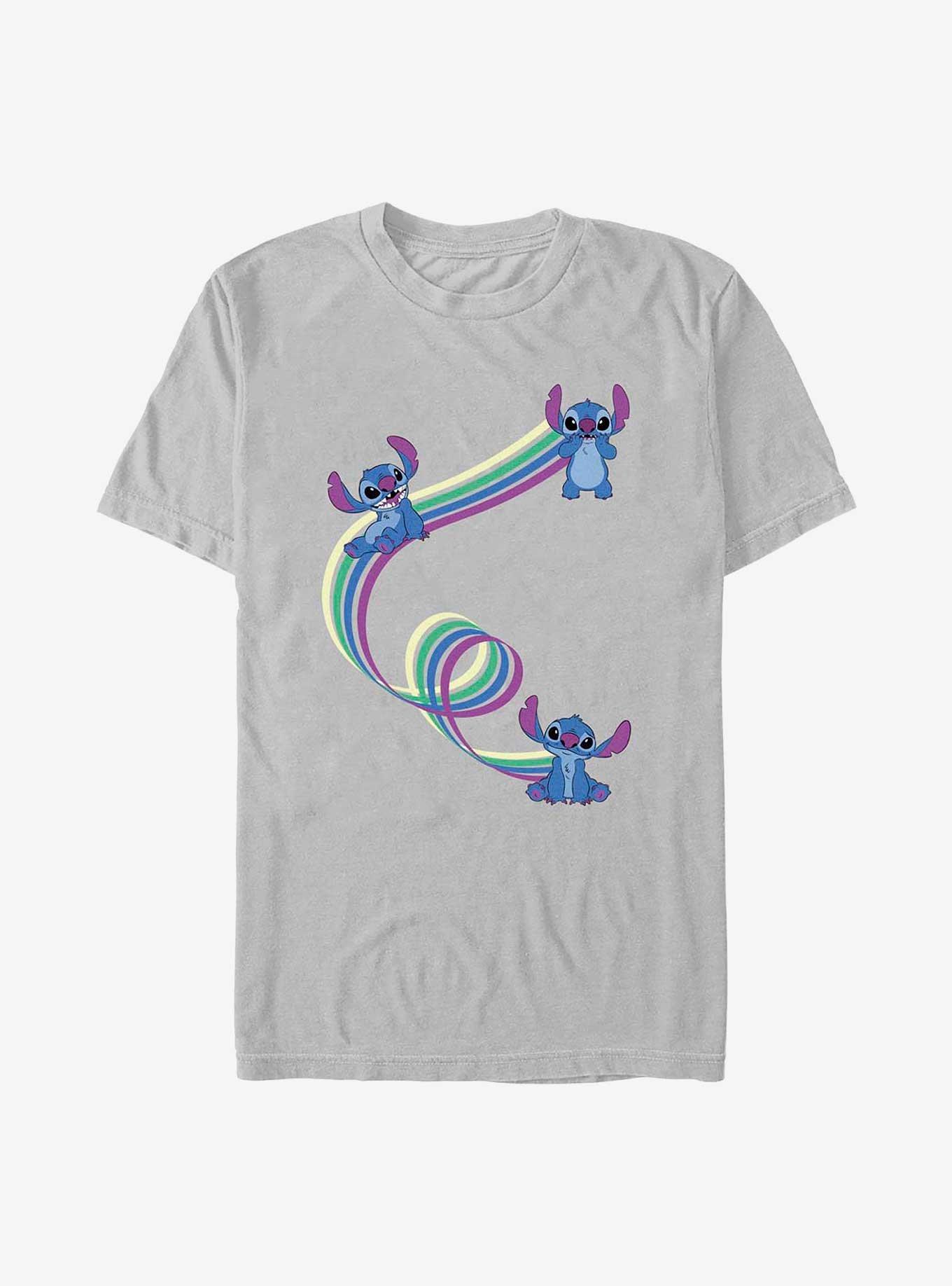 Disney Lilo & Stitch Ribbon Stitches T-Shirt, SILVER, hi-res