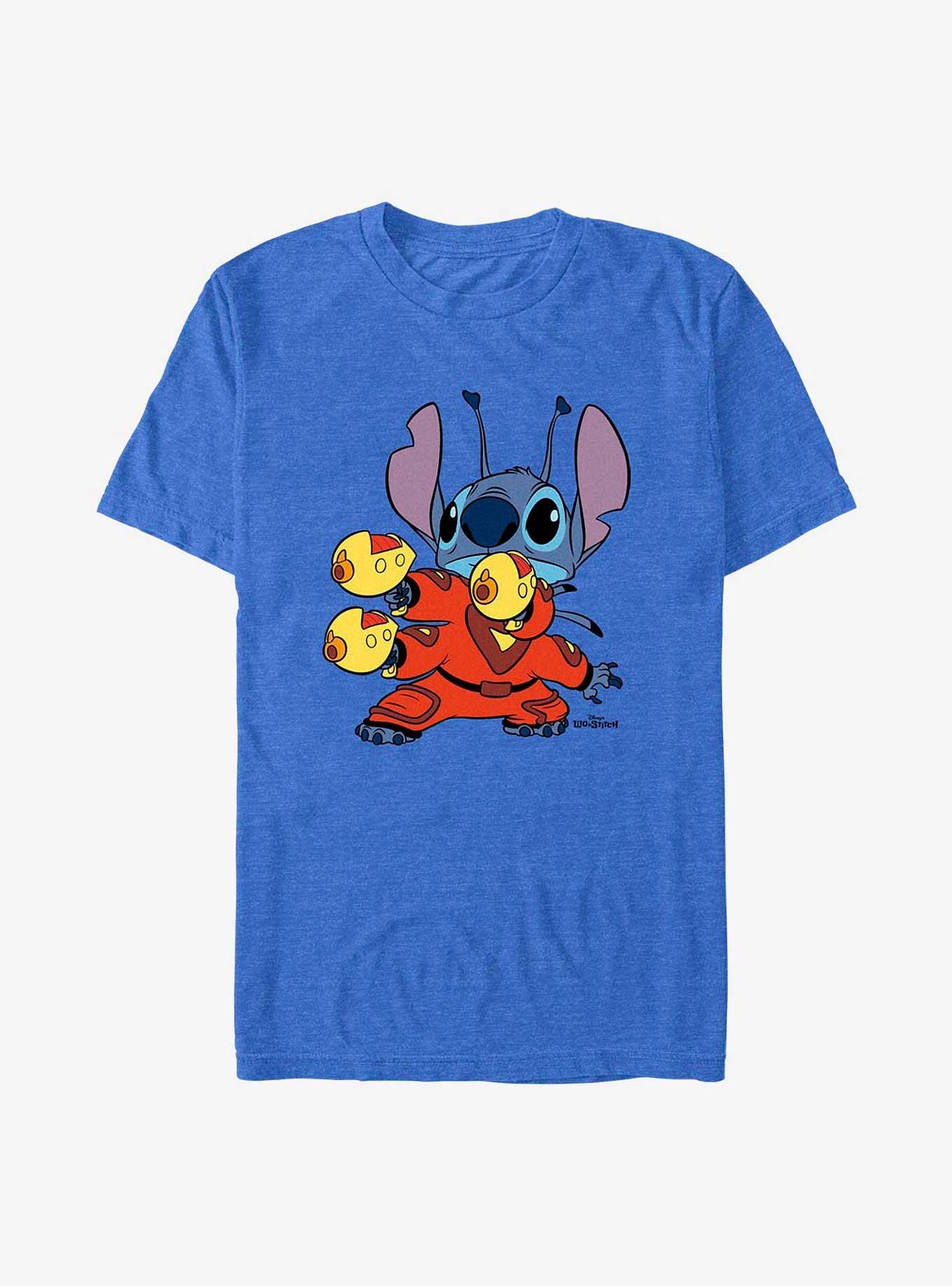 Disney Lilo & Stitch Stick 'Em Up T-Shirt, ROY HTR, hi-res