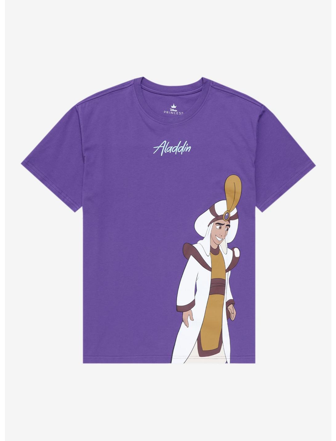 Aladdin Wedding Day T-Shirt - BoxLunch Exclusive, PURPLE, hi-res