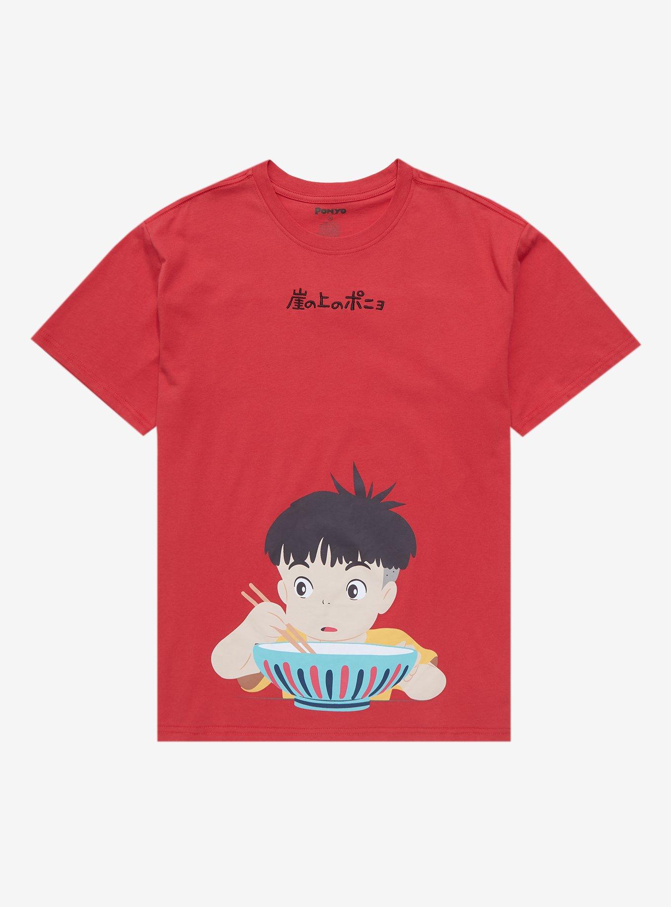 Studio Ghibli Ponyo Sosuke Ramen Couples T-Shirt - BoxLunch Exclusive |  BoxLunch