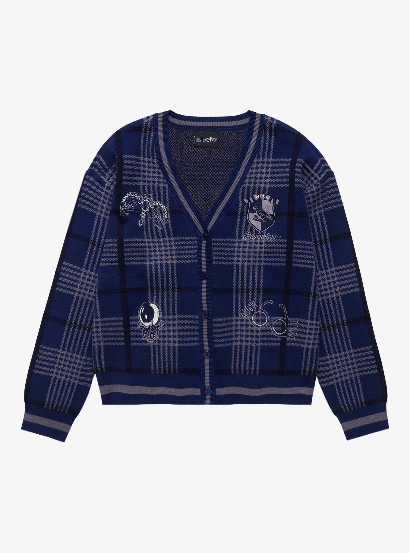 Harry Potter Ravenclaw Women's Cardigan - BoxLunch Exclusive, , hi-res