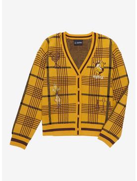 Plus Size Harry Potter Hufflepuff Women's Cardigan - BoxLunch Exclusive, , hi-res