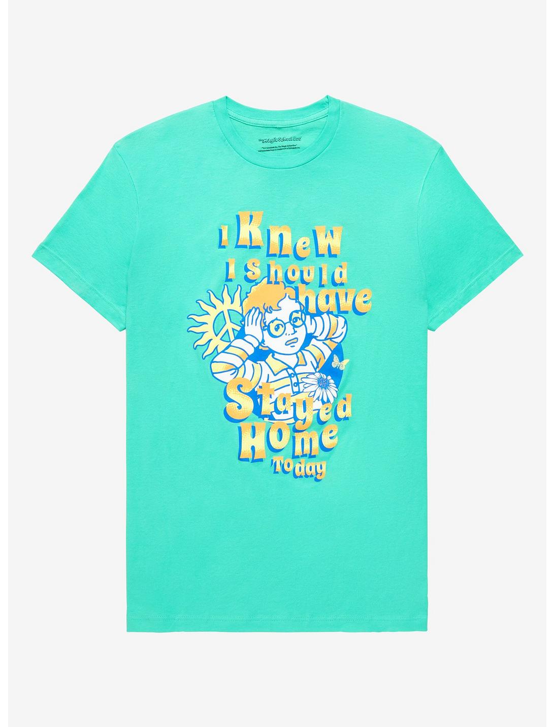 The Magic School Bus Arnold Stayed Home T-Shirt - BoxLunch Exclusive , TEAL, hi-res