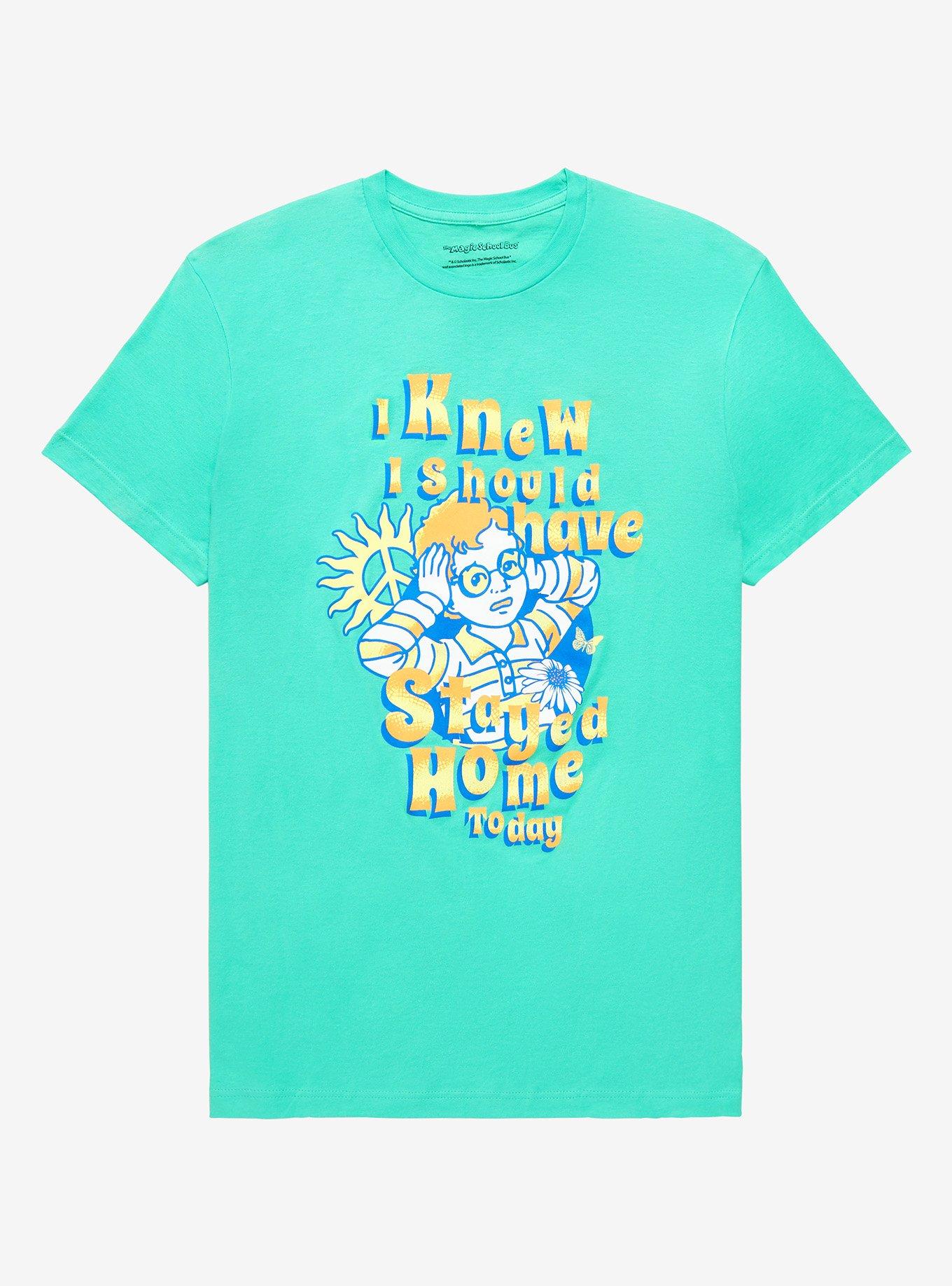 The Magic School Bus Arnold Stayed Home T-Shirt - BoxLunch Exclusive , TEAL, hi-res