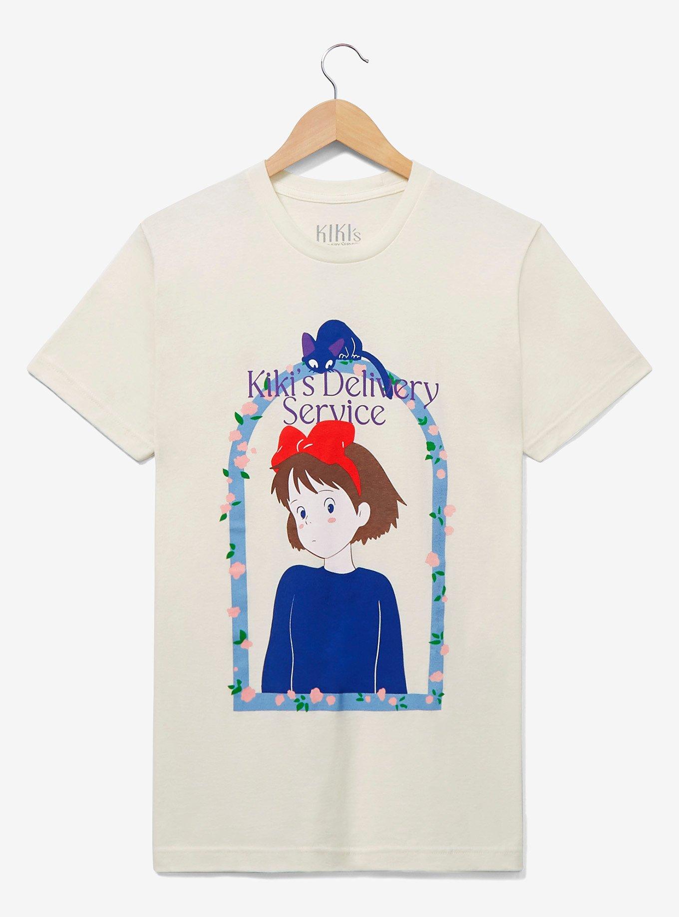 Studio Ghibli Kiki's Delivery Service Floral Kiki Portrait Women's T-Shirt  - BoxLunch Exclusive