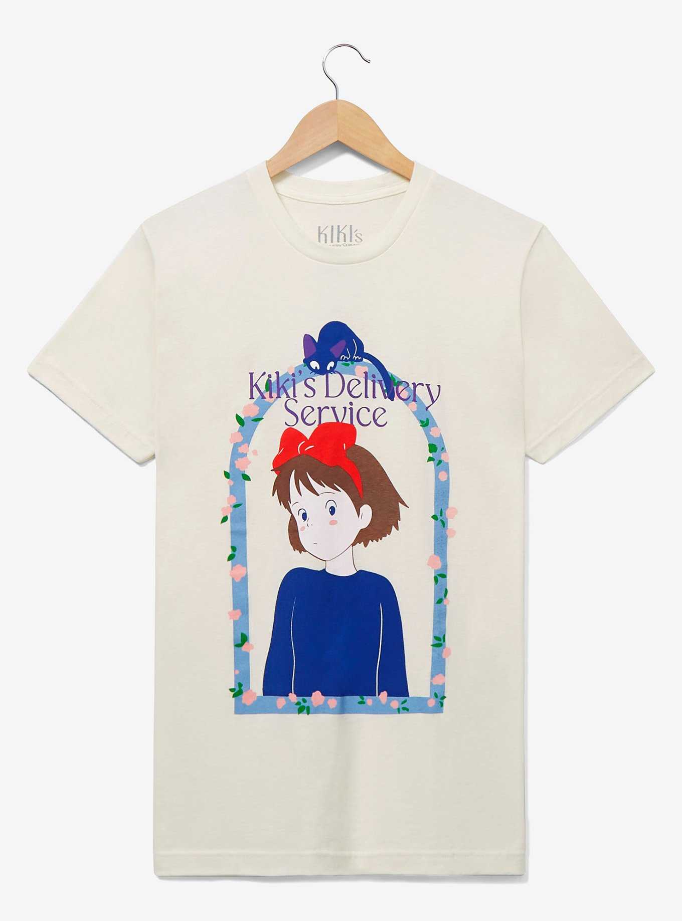 Studio Ghibli Kiki's Delivery Service Floral Kiki Portrait Women's T-Shirt - BoxLunch Exclusive, , hi-res