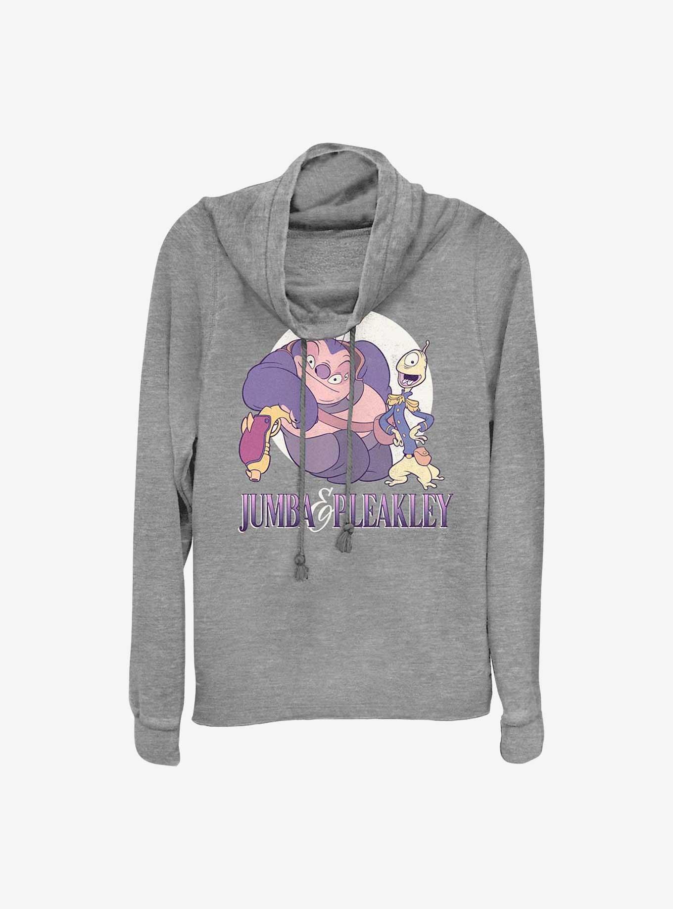 Disney Lilo & Stitch Jumba Pleakley Cowl Neck Long-Sleeve Top