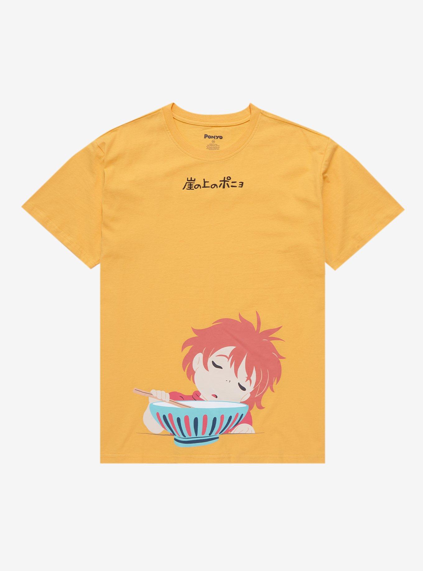 Studio Ghibli Ponyo Sleeping Ramen Couples T-Shirt - BoxLunch Exclusive