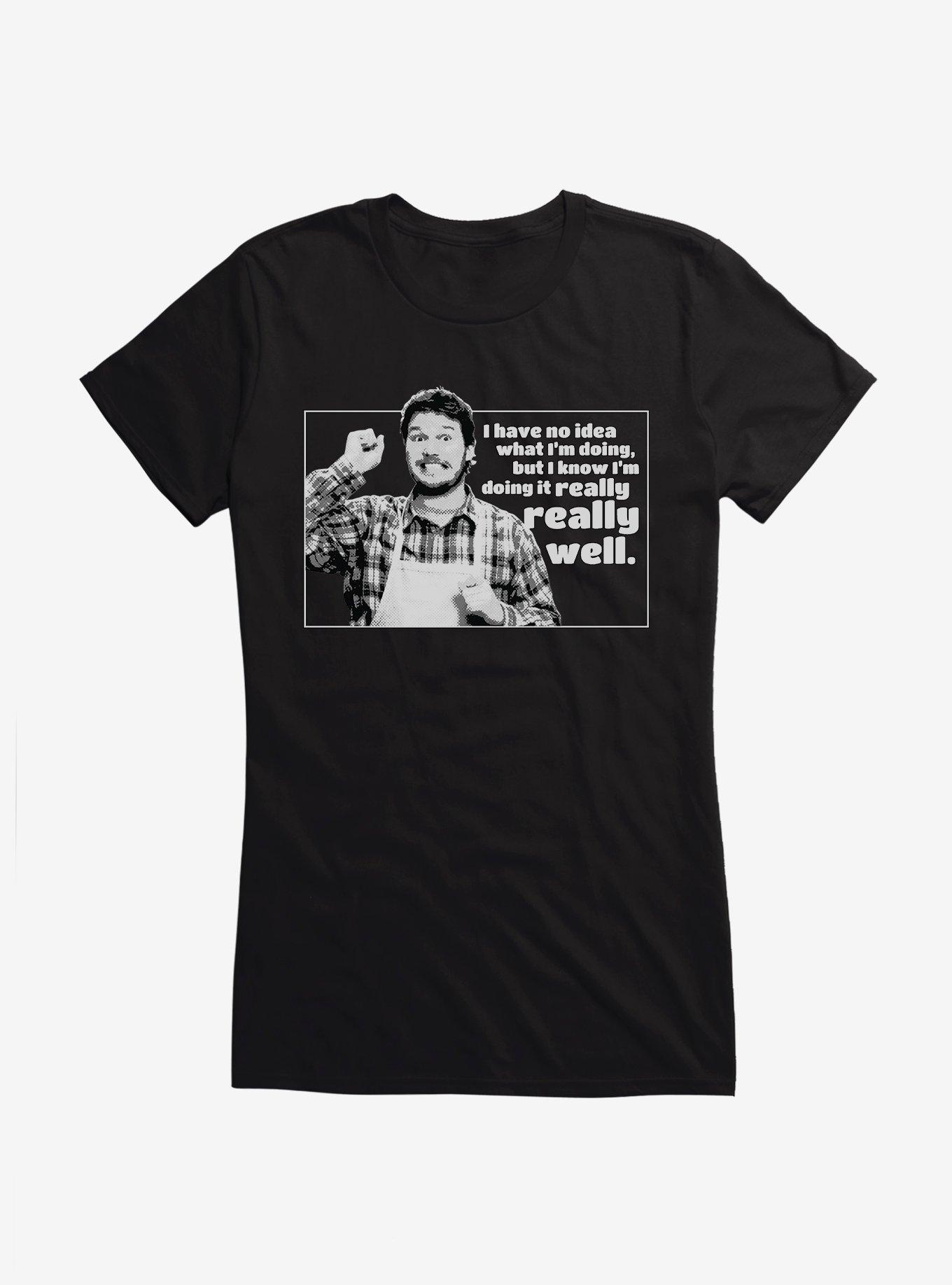 Parks And Recreation Andy Doing Well Girls T-Shirt